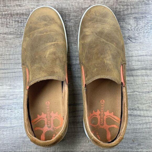 Merrell~Women’s Tan~Nubuck Sneaker~Size 9.5 - Picture 7 of 9